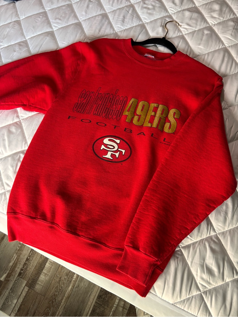 Red Crewneck Sweatshirt